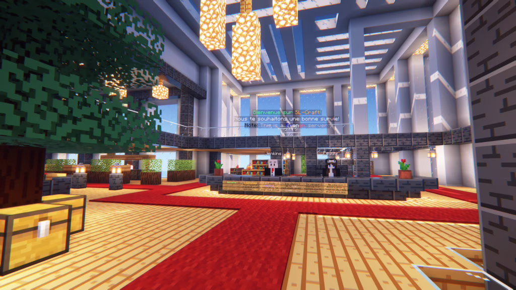 Screenshot of the city hall