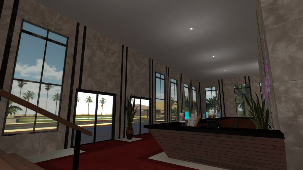 Interior of the town hall