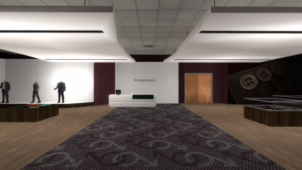 Inside Ponsobys store
