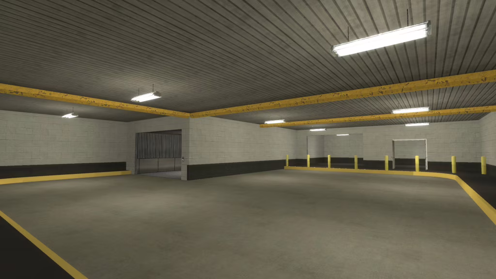Bank basement
