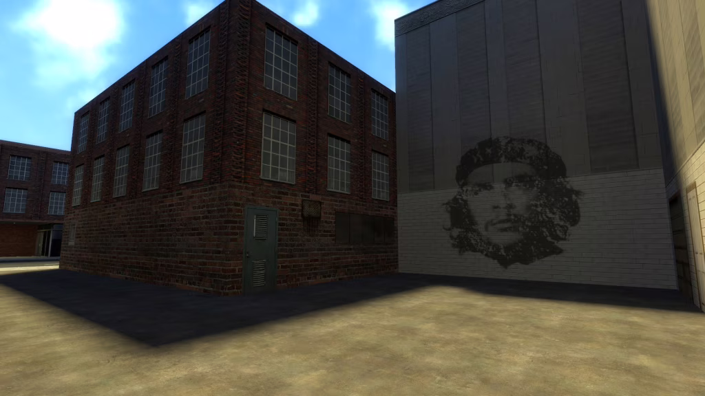 Dilapidated alley