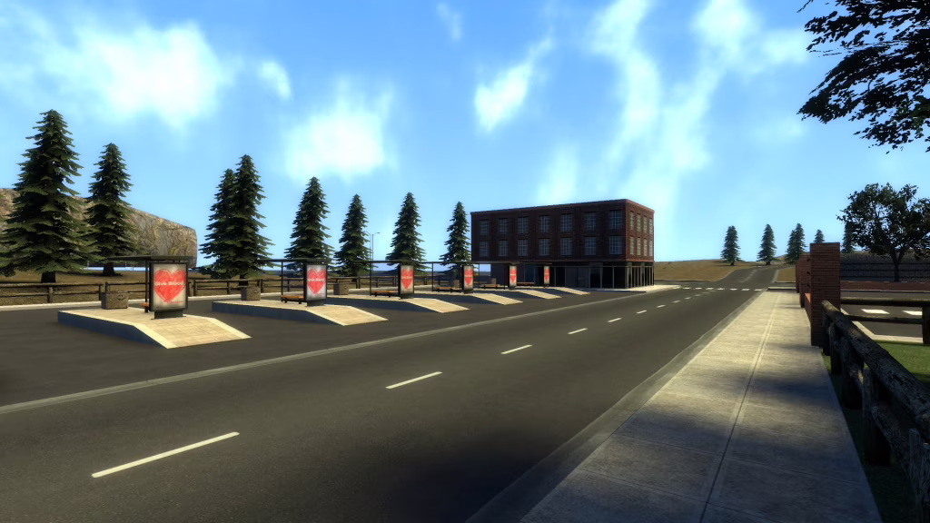 Bus station
