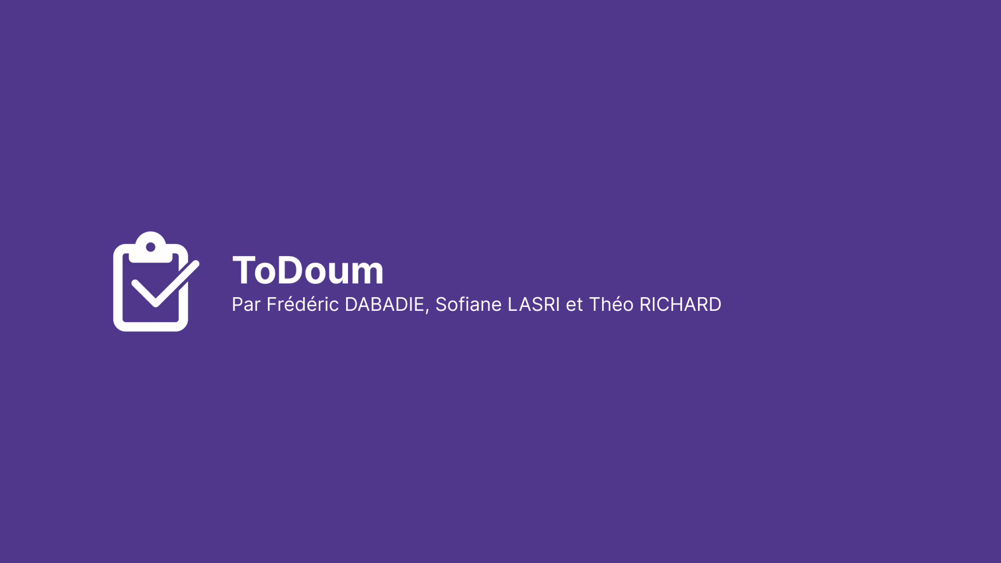 Project cover