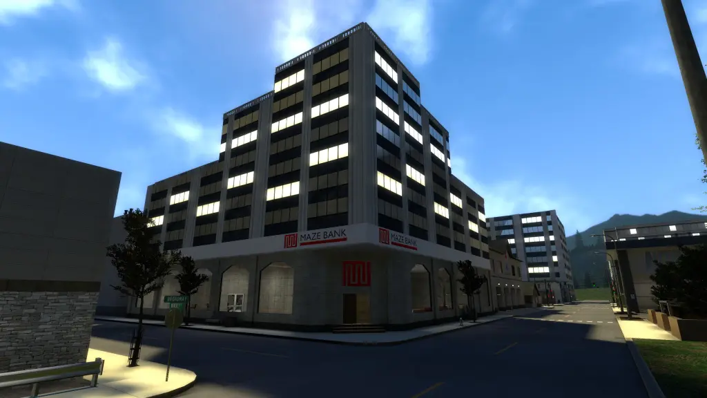 Banque restylée en Maze Bank