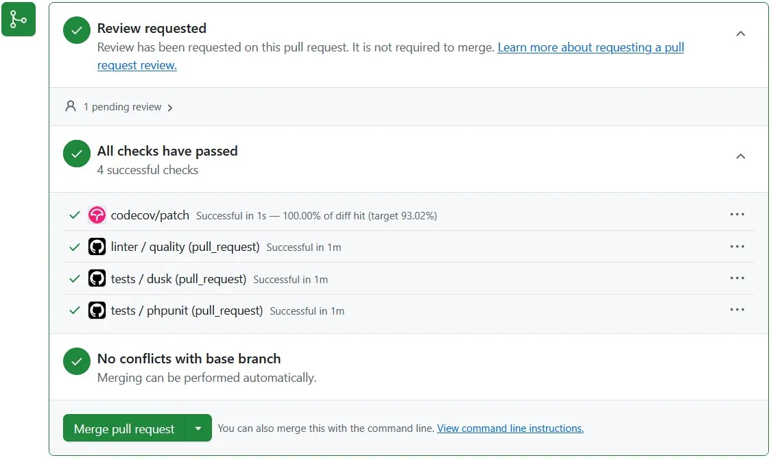 Illustration 4: Intégration continue via GitHub Actions