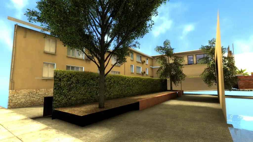 Vue extérieur du quartier